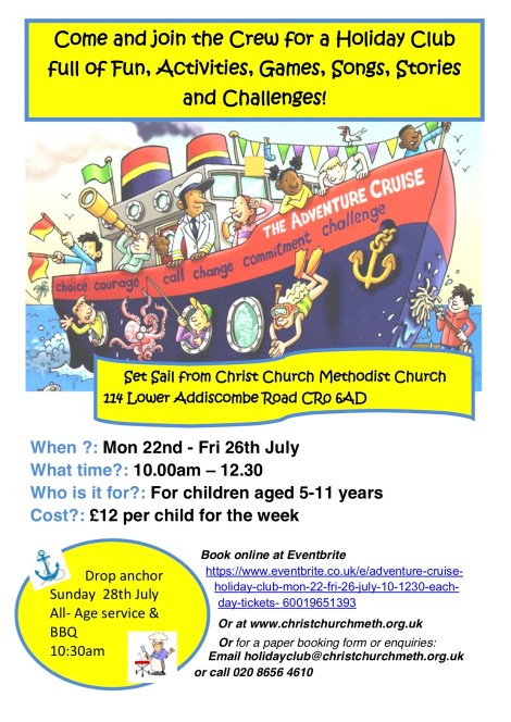 Adventure Cruise Holiday Club poster 2019 PL copy